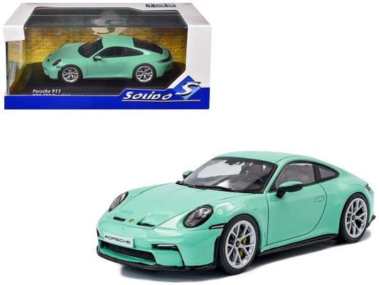 2023 Porsche 911 (992) GT3 Touring Mint Green 1/43 Diecast Model Car by Solido free shipping USA - Rapid Vehicles