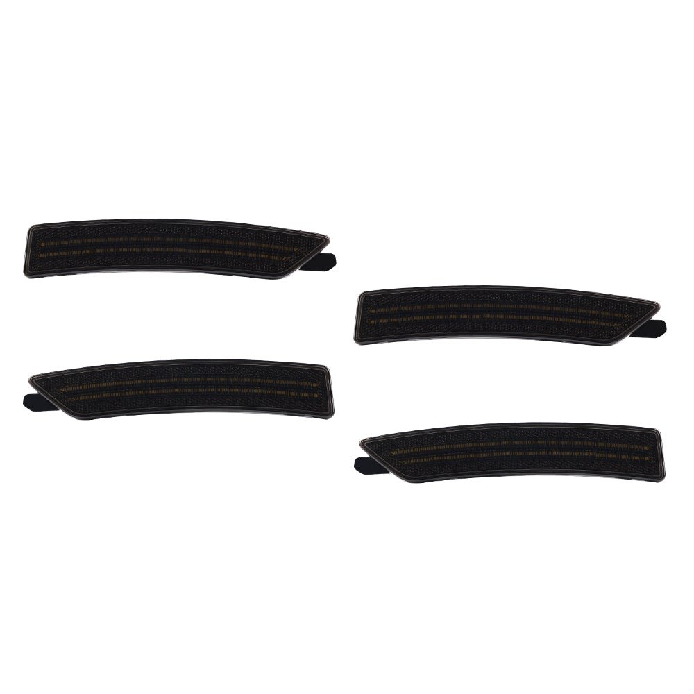 2024-2026 Ford Mustang S650 Smoke White LED Side Markers - Rapid Vehicles