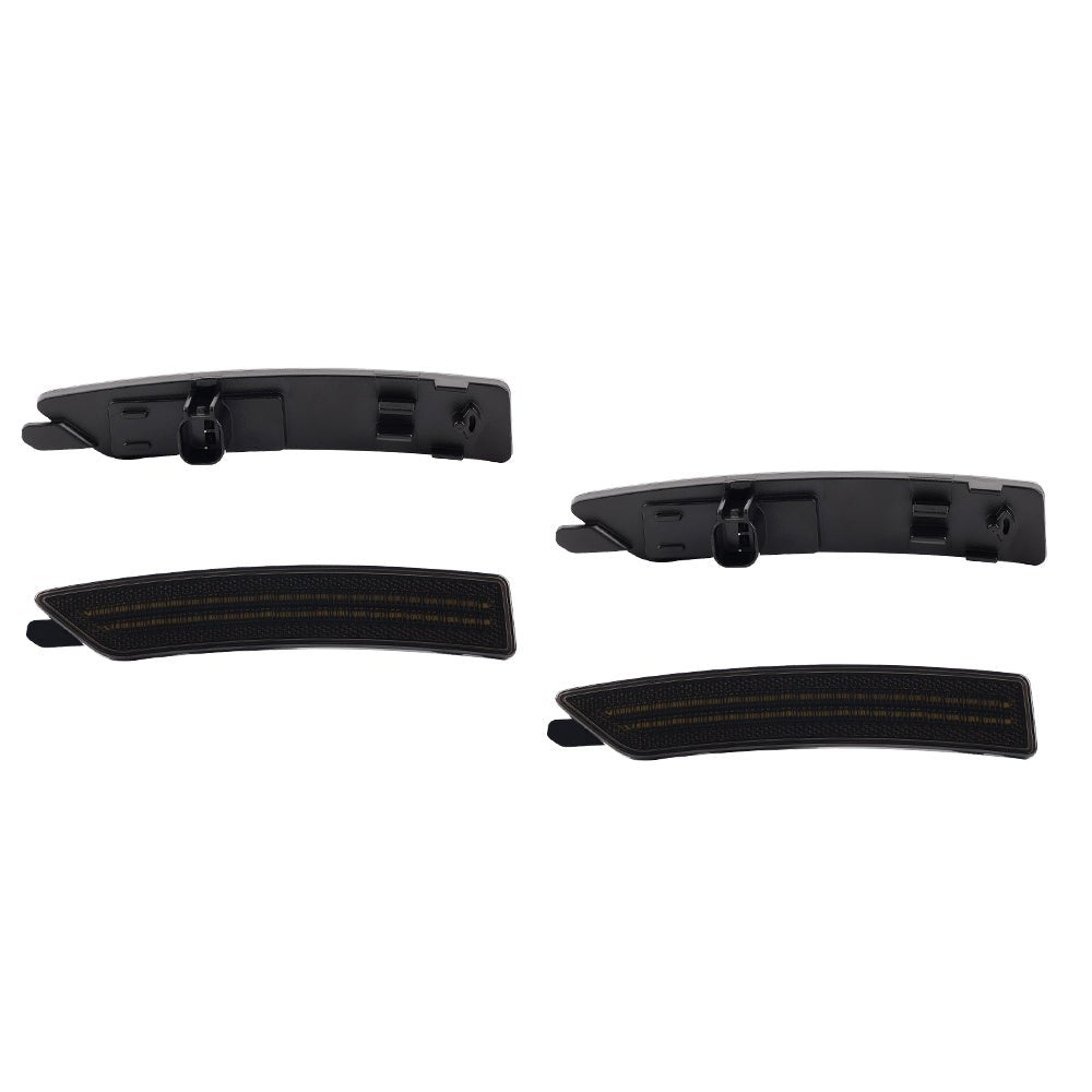 2024-2026 Ford Mustang S650 Smoke White LED Side Markers - Rapid Vehicles