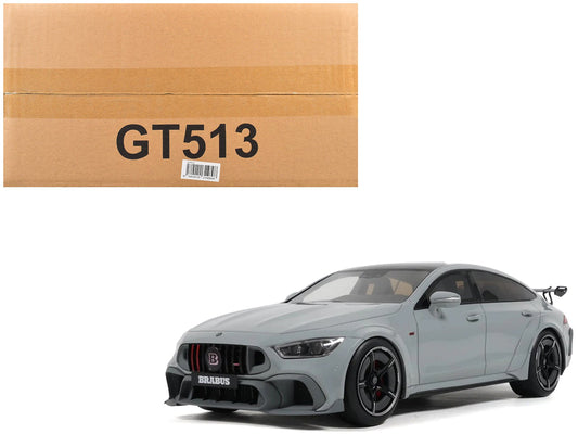 2024 Brabus Rocket 1000 Nardo Gray with Black Top 1/18 Model Car by GT Spirit free shipping USA - Rapid Vehicles