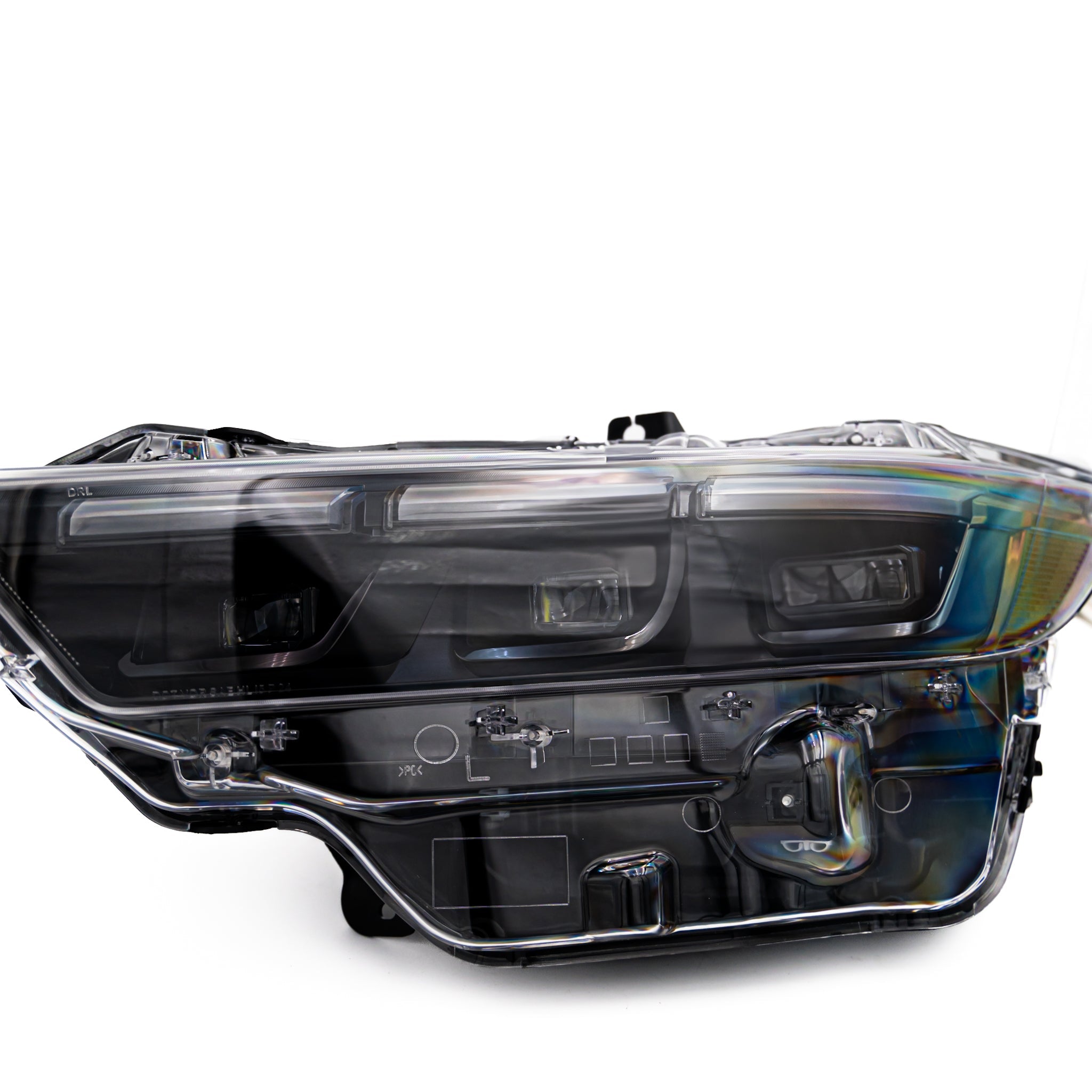 2024+ Ford Mustang S650 RGB Headlights With Gloss Black Housing (Pair) - Rapid Vehicles