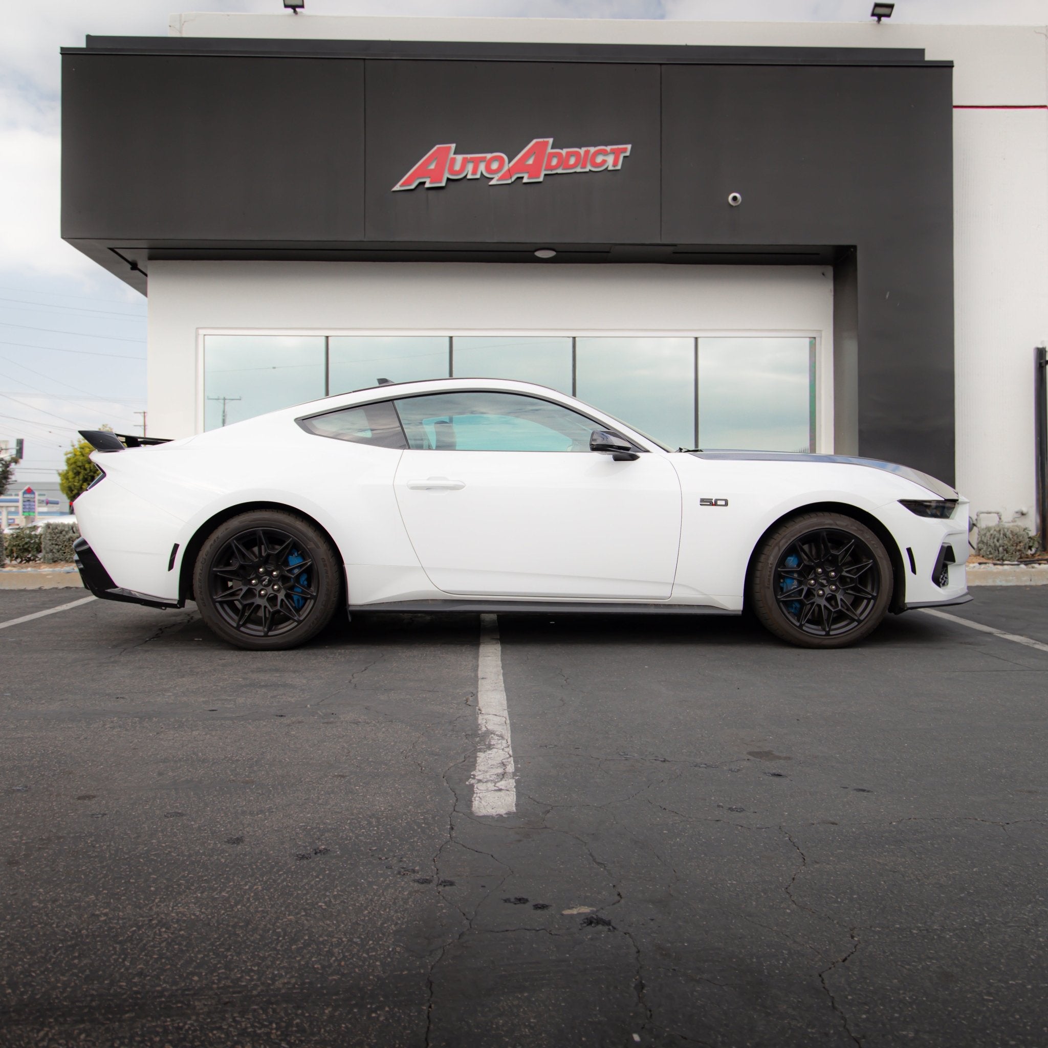 2024 + Ford Mustang S650 Smoked LED Side Markers (SET)(SMOKE) - Rapid Vehicles
