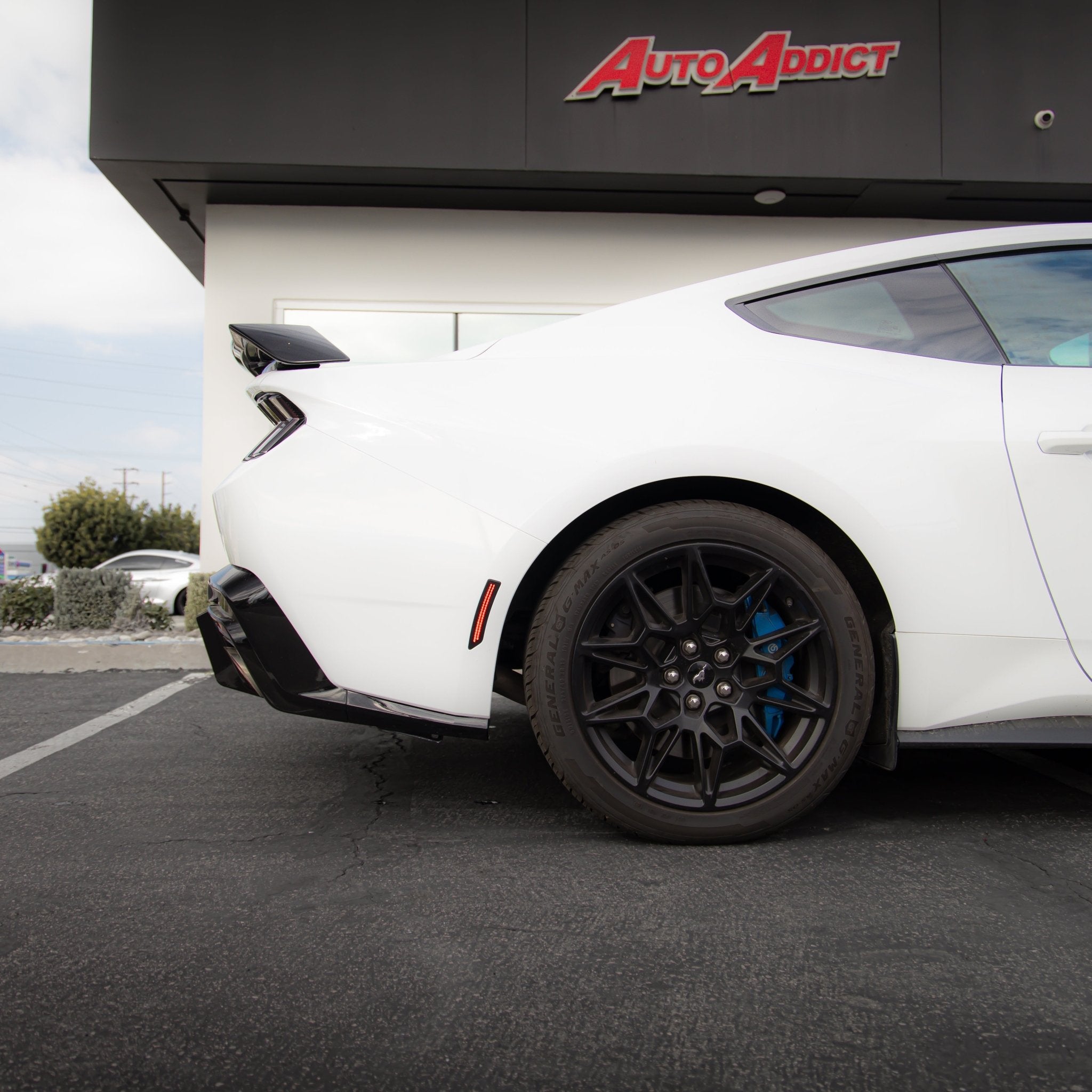 2024 + Ford Mustang S650 Smoked LED Side Markers (SET)(SMOKE) - Rapid Vehicles