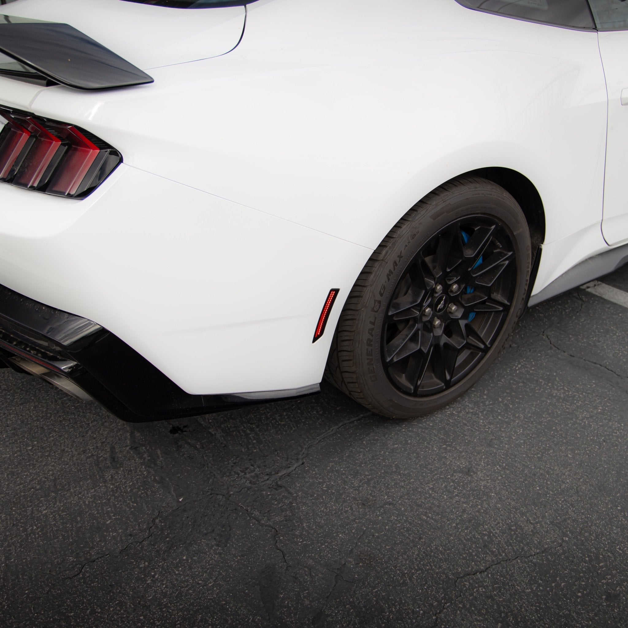 2024 + Ford Mustang S650 Smoked LED Side Markers (SET)(SMOKE) - Rapid Vehicles