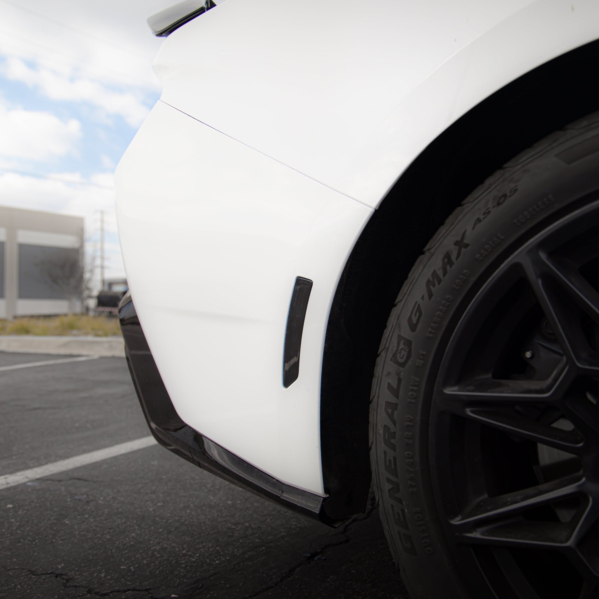 2024 + Ford Mustang S650 Smoked LED Side Markers (SET)(SMOKE) - Rapid Vehicles