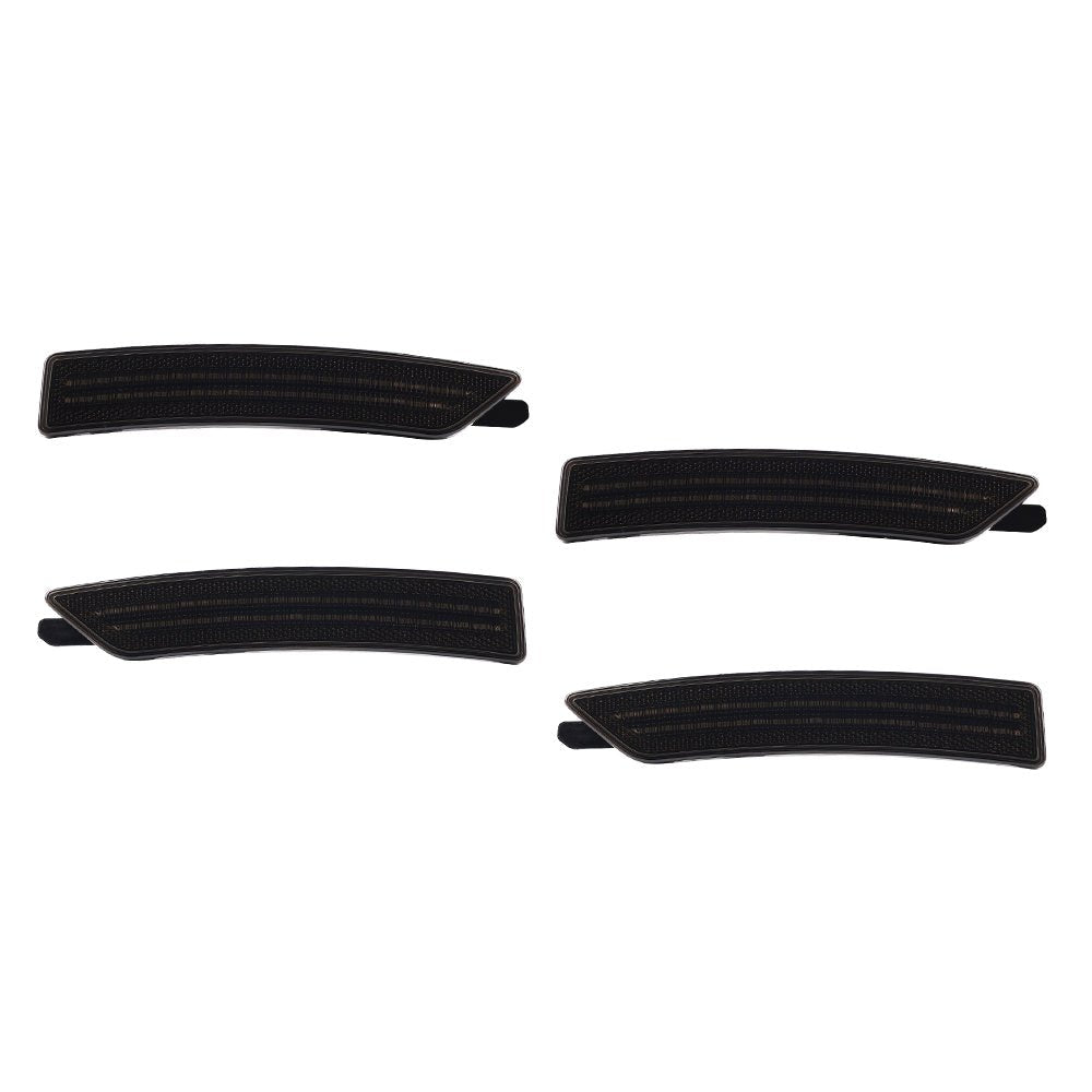 2024 + Ford Mustang S650 Smoked LED Side Markers (SET)(SMOKE) - Rapid Vehicles