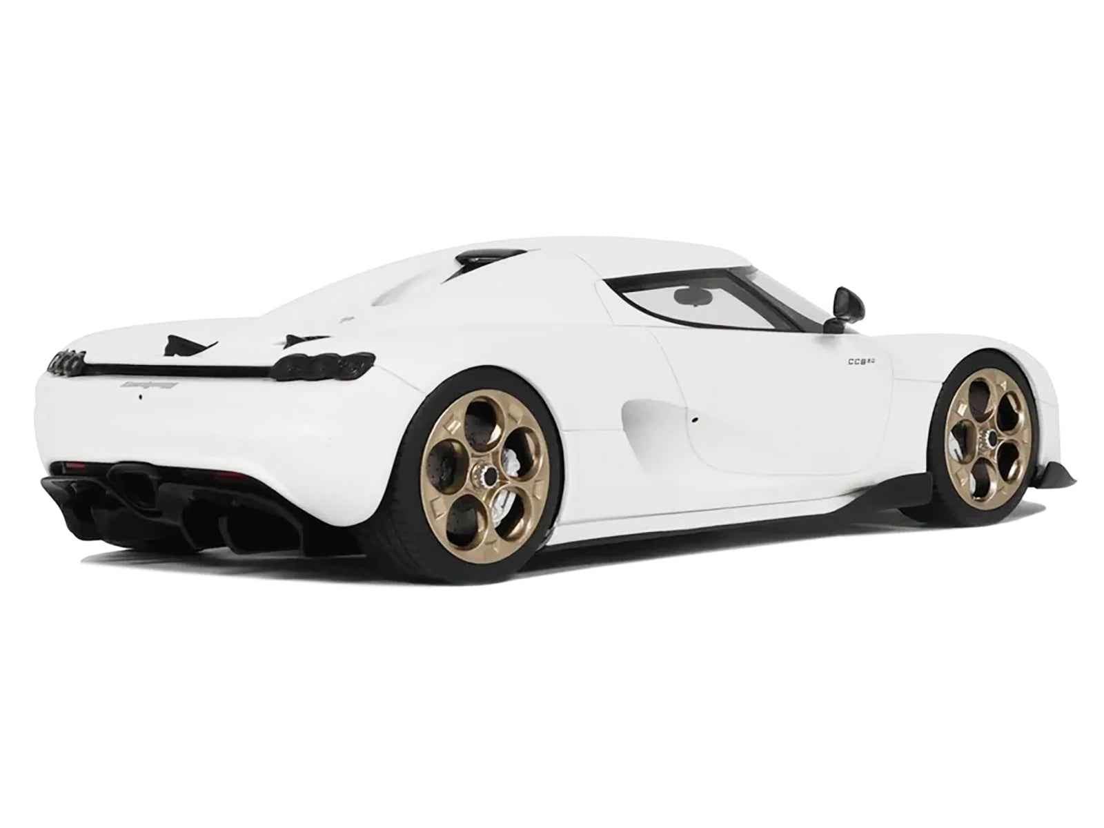 2024 Koenigsegg CC850 Crystal White 1/18 Model Car by GT Spirit - Rapid Vehicles