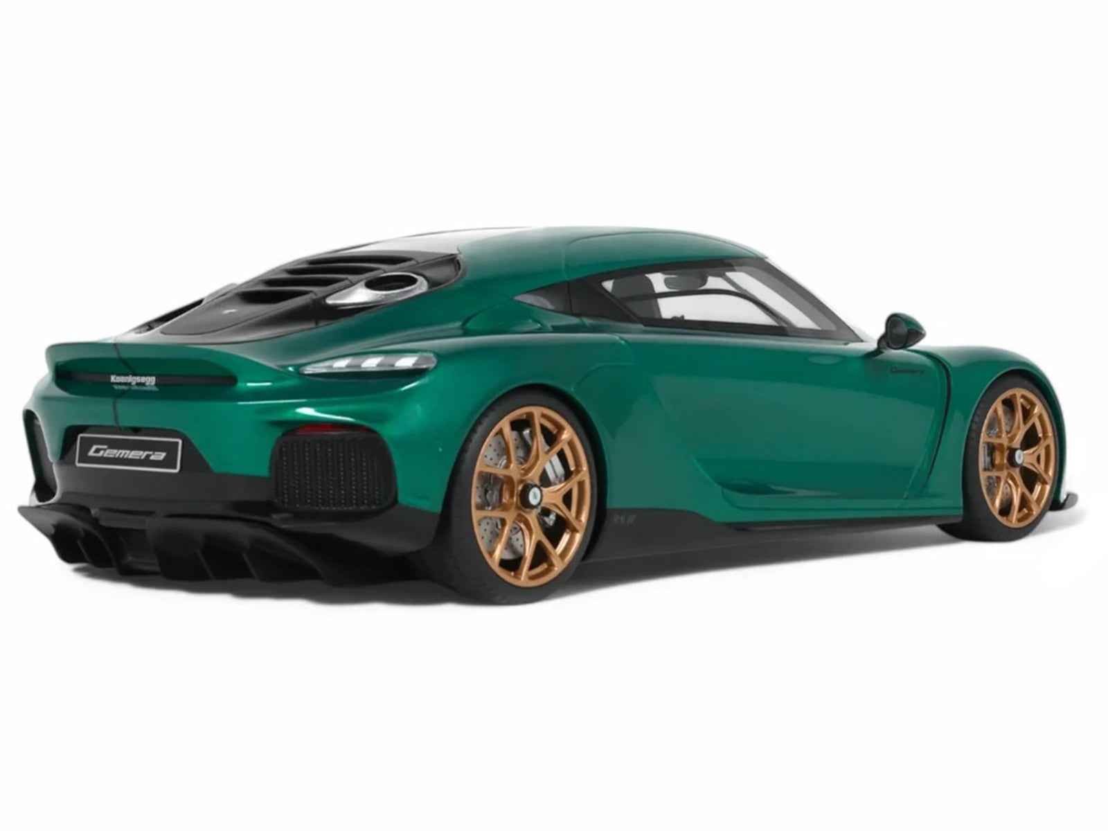 2024 Koenigsegg Gemera Racing Green Metallic 1/18 Model Car by GT Spirit - Rapid Vehicles