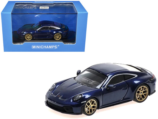 2025 Porsche 911 (992.2) GT3 Touring Blue Metallic Limited Edition to 240 pieces Worldwide 1/64 Diecast Model Car by Minichamps free shipping USA - Rapid Vehicles