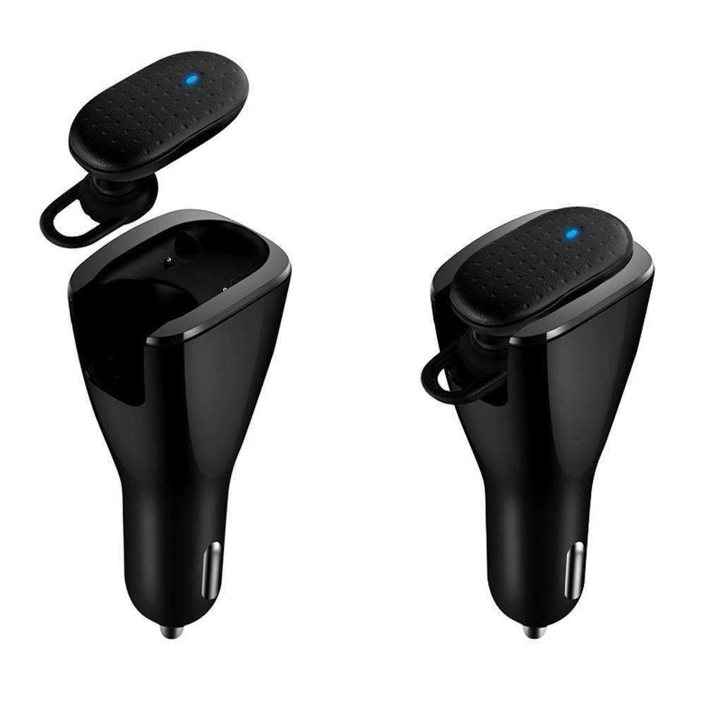 CBH-05 Bluetooth Headset with Dual USB Port Car Charger - Premium Audio & Video from Silver Millie - Just $10.99! Shop now at Rapidvehicles