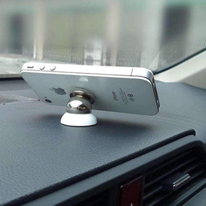 Magnetic Car Cell Phone Holder Mount Dash 360 Rotating For iPhone - Premium Mobile & Laptop Accessories from Silver Millie - Just $12.59! Shop now at Rapidvehicles