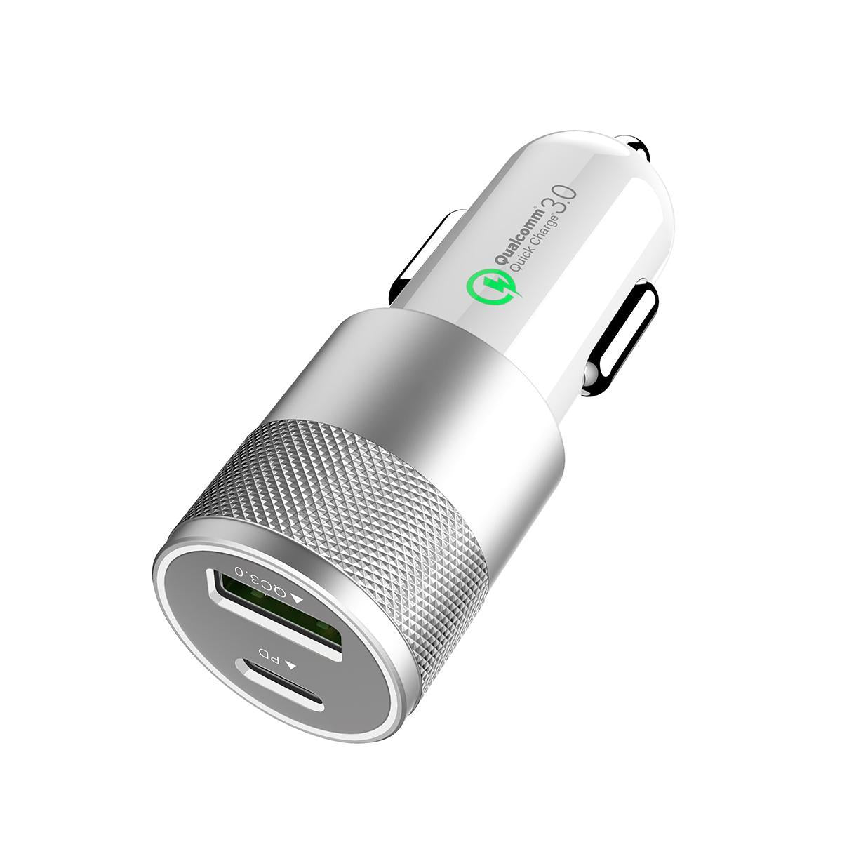 Premium QC3.0 PD Fast Car Charger for iPhone 11/ Pro/ Pro Max/ X/ - Premium Mobile & Laptop Accessories from Silver Millie - Just $14.99! Shop now at Rapidvehicles