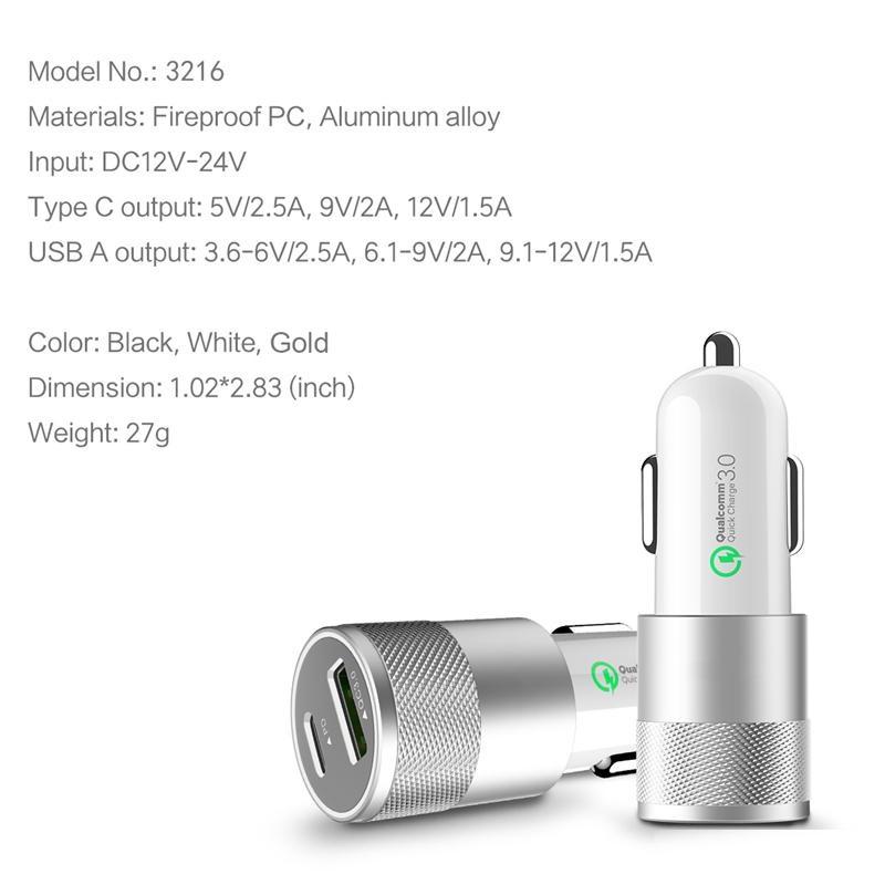 Premium QC3.0 PD Fast Car Charger for iPhone 11/ Pro/ Pro Max/ X/ - Premium Mobile & Laptop Accessories from Silver Millie - Just $14.99! Shop now at Rapidvehicles