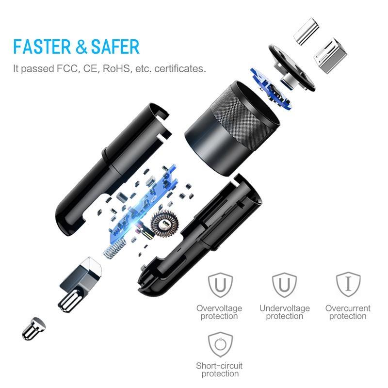 Premium QC3.0 PD Fast Car Charger for iPhone 11/ Pro/ Pro Max/ X/ - Premium Mobile & Laptop Accessories from Silver Millie - Just $14.99! Shop now at Rapidvehicles