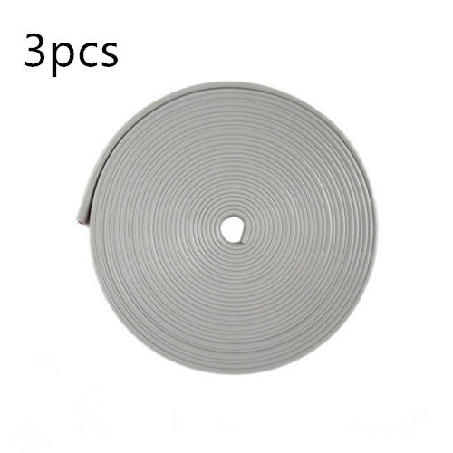 Color: Gray 3pcs - Automotive Supplies, Wheel Decoration Strips, - Premium Interior Parts from Rapidvehicles - Just $37.79! Shop now at Rapidvehicles