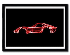 Affiche Ferrari 250 GTO par OCTAVIAN MIELU - Premium Home Decor from Magenta Raspberry - Just $37.99! Shop now at Rapidvehicles