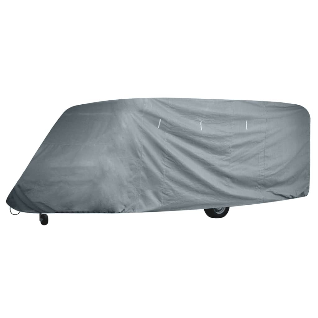 vidaXL Caravan Cover Gray S - Premium Vehicle Covers from vidaXL - Just $102.99! Shop now at Rapidvehicles