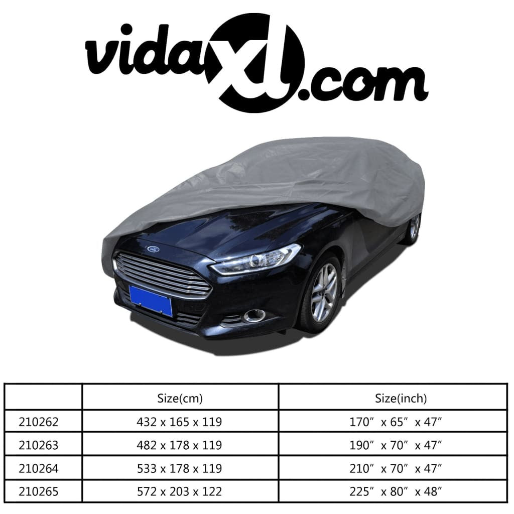 vidaXL Car Cover Nonwoven Fabric M - Premium Vehicle Covers from vidaXL - Just $43.99! Shop now at Rapidvehicles