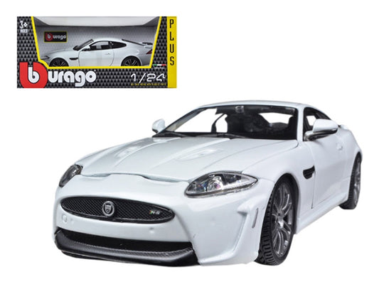 Jaguar XKR-S White 1/24 Diecast Car Model by Bburago - Premium Jaguar Models from Bburago - Just $58.49! Shop now at Rapidvehicles