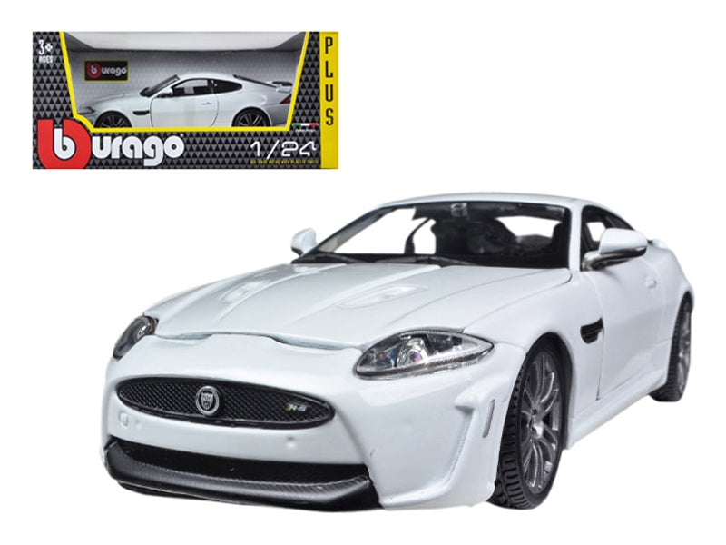 Jaguar XKR-S White 1/24 Diecast Car Model by Bburago - Premium Jaguar Models from Bburago - Just $53.95! Shop now at Rapidvehicles