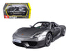 Porsche 918 Spyder Gray Metallic 1/24 Diecast Model Car by Bburago - Premium physical from Rapidvehicles - Just $45.99! Shop now at Rapidvehicles