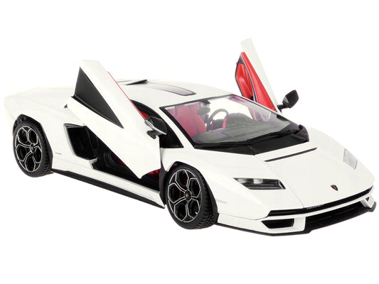 Lamborghini Countach LPI 800-4 White 1/24 Diecast Model Car by - Premium Lamborghini Models from Bburago - Just $62.09! Shop now at Rapidvehicles