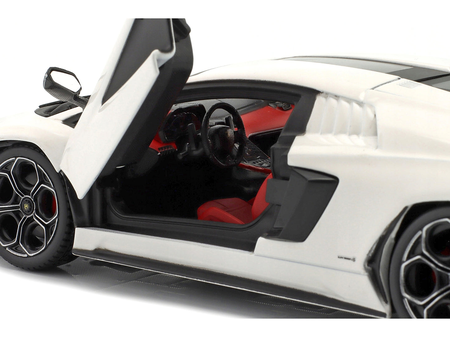 Lamborghini Countach LPI 800-4 White 1/24 Diecast Model Car by - Premium Lamborghini Models from Bburago - Just $62.09! Shop now at Rapidvehicles