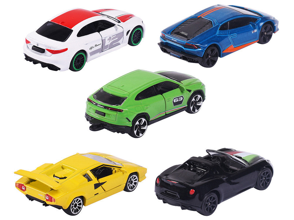 Dream Cars Italy (2023) 5 Piece Set 1/64 Diecast Model Cars by