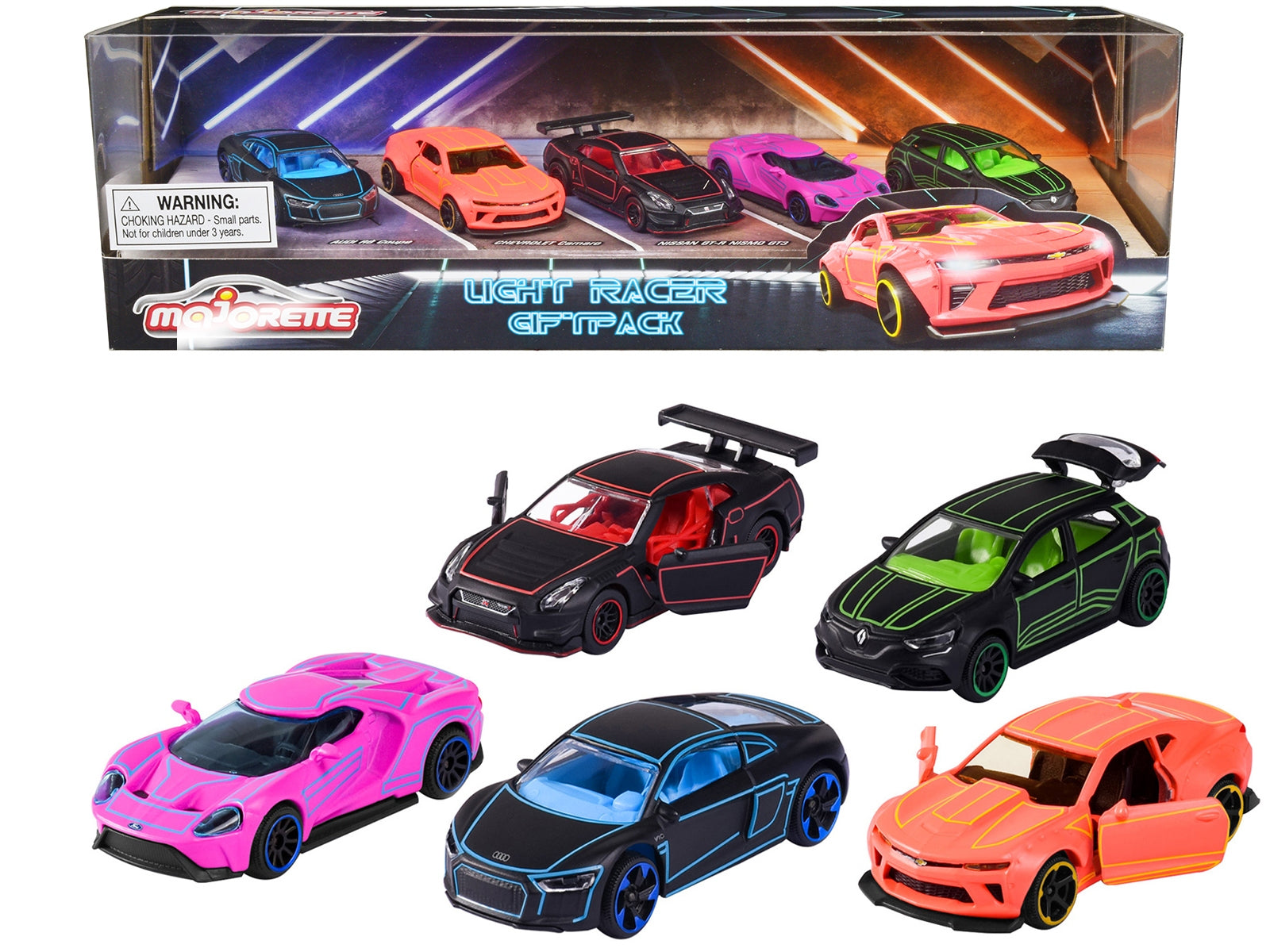 Light Racer Giftpack (2023) 5 Piece Set 1/64 Diecast Model Cars - Premium 1/64 Scale Sets from Majorette - Just $52.19! Shop now at Rapidvehicles