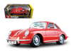 1961 Porsche 356 B Coupe Red 1/24 Diecast Model Car by Bburago - Premium Porsche Models from Bburago - Just $45.99! Shop now at Rapidvehicles