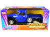 1953 Chevrolet 3100 Pickup Truck Blue and Black "Low Rider Collection" 1/24 Diecast Model Car by Welly - Premium Pickup Trucks Models from Welly - Just $54.76! Shop now at Rapidvehicles