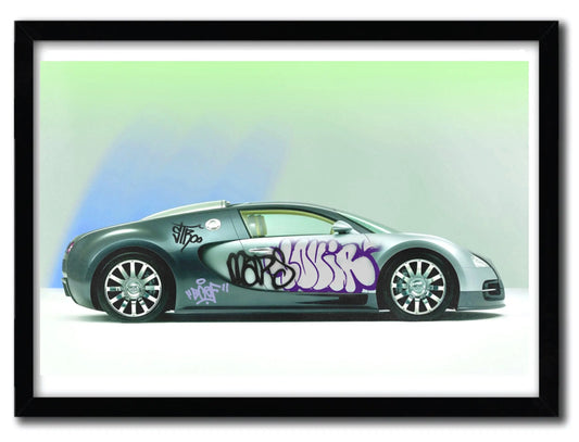 bugatti veyron by SUSHILOVE - Premium Home Decor from Magenta Raspberry - Just $55.99! Shop now at Rapidvehicles