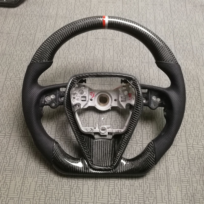 Eighth Generation Camry Carbon Fiber Steering Wheel - Premium Other Replacement Parts from Rapidvehicles - Just $353.99! Shop now at Rapidvehicles