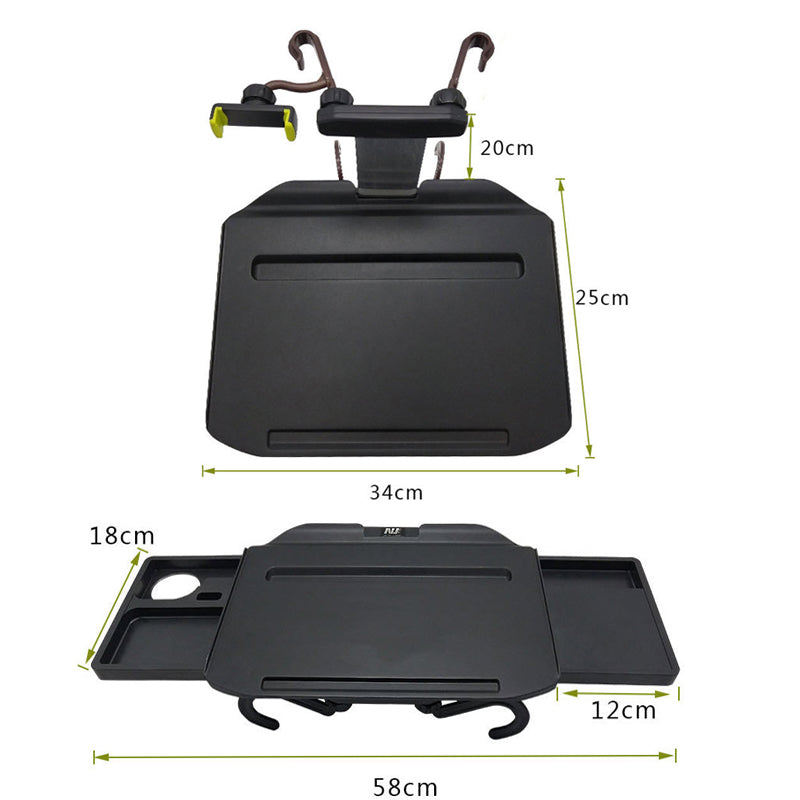 Multifunctional Rear Seat Computer Desk Bracket For Automobile - Premium Interior Parts from Rapidvehicles - Just $85.76! Shop now at Rapidvehicles