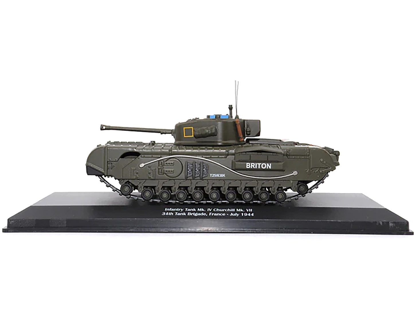 Infantry Tank Mk. IV Churchill Mk. VII "Briton" "UK 34th Tank Brigade France July 1944" 1/43 Diecast Model by AFVs of WWII - Premium Tanks and AFV's from AFV's of WWII - Just $70.49! Shop now at Rapidvehicles