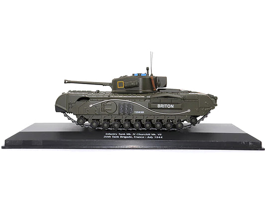 Infantry Tank Mk. IV Churchill Mk. VII "Briton" "UK 34th Tank Brigade France July 1944" 1/43 Diecast Model by AFVs of WWII - Premium Tanks and AFV's from AFV's of WWII - Just $70.49! Shop now at Rapidvehicles