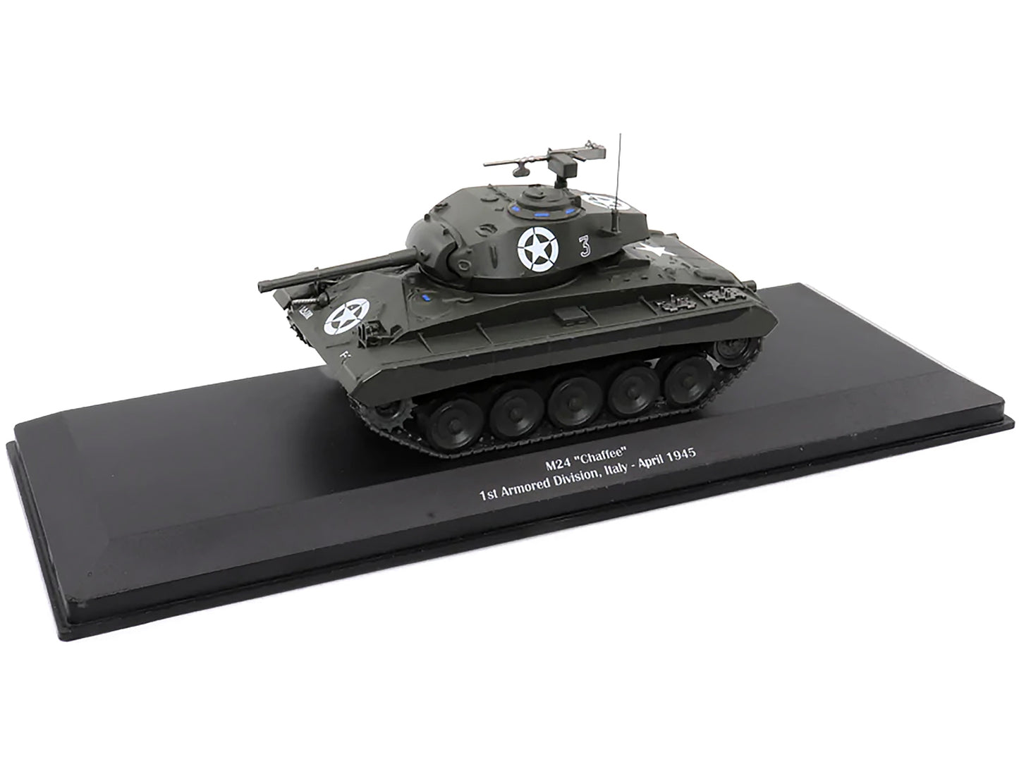 M24 "Chaffee" Tank #3 "U.S.A. 1st Armored Division Italy April - Premium Tanks and AFV's from AFV's of WWII - Just $70.99! Shop now at Rapidvehicles