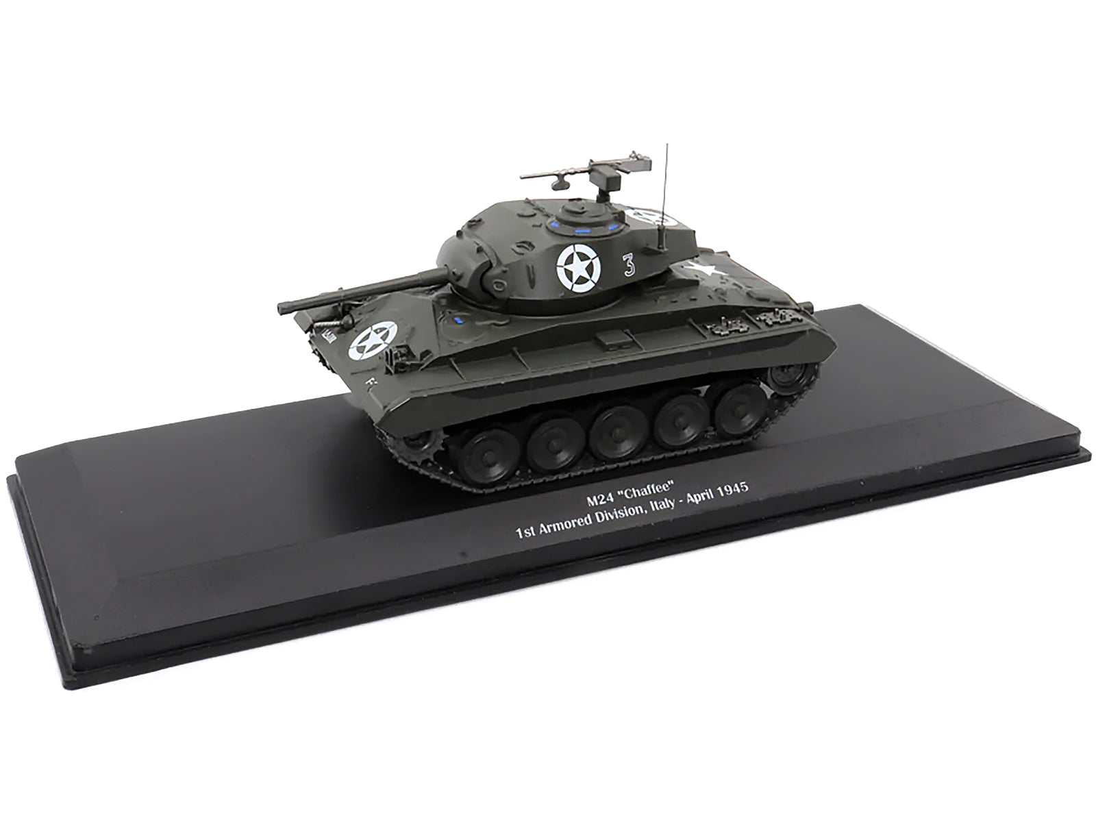 M24 "Chaffee" Tank #3 "U.S.A. 1st Armored Division Italy April 1945" 1/43 Diecast Model by AFVs of WWII - Premium Tanks and AFV's from AFV's of WWII - Just $65.44! Shop now at Rapidvehicles