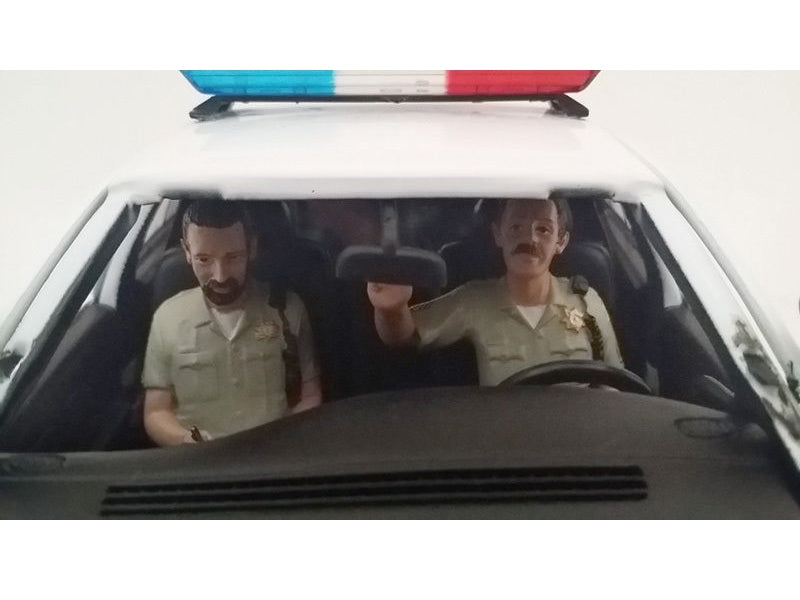 Seated Sheriff Officers 2 Piece Figure Set for 1:18 Models by American Diorama - Premium Figures from American Diorama - Just $32.99! Shop now at Rapidvehicles