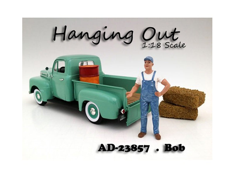 "Hanging Out" Bob Figure For 1:18 Scale Models by American - Premium Figures from American Diorama - Just $29.69! Shop now at Rapidvehicles