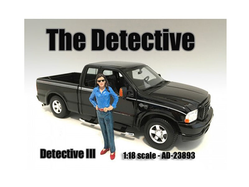 "The Detective #3" Figure For 1:18 Scale Models by American Diorama - Premium Figures from American Diorama - Just $24.99! Shop now at Rapidvehicles