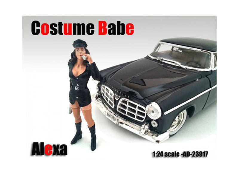Costume Babe Alexa Figure For 1/24 Scale Models by American Diorama free shipping USA