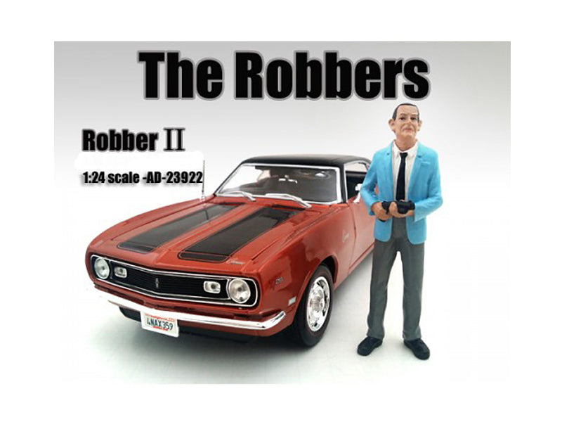 "The Robbers" Robber II Figure For 1:24 Scale Models by American Diorama free shipping USA