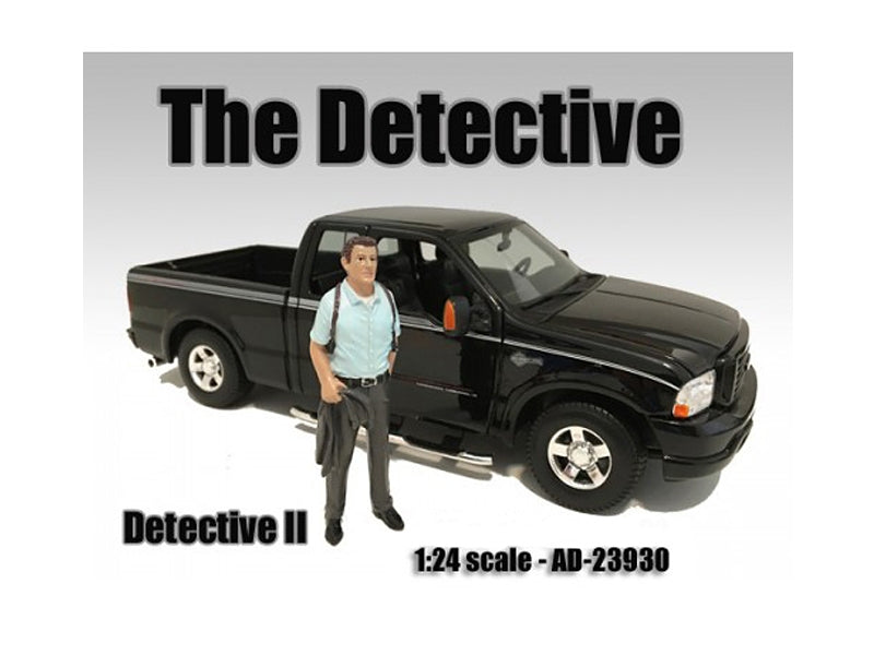 "The Detective #2" Figure For 1:24 Scale Models by American Diorama - Premium Figures from American Diorama - Just $22.99! Shop now at Rapidvehicles