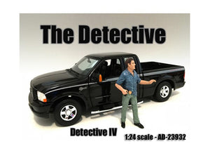 "The Detective #4" Figure For 1:24 Scale Models by American Diorama - Premium Figures from American Diorama - Just $22.99! Shop now at Rapidvehicles