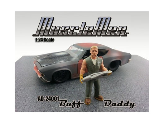 Musclemen Buff Daddy Figure For 1:24 Diecast Model Car by - Premium Figures from American Diorama - Just $29.99! Shop now at Rapidvehicles