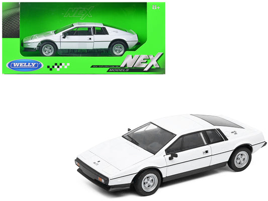 Lotus Esprit S2 Type 79 White "NEX Models" Series 1/24 Diecast Model Car by Welly free shipping USA