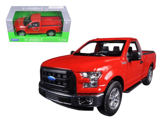 2015 Ford F-150 Regular Cab Pickup Truck Red 1/24-1/27 Diecast - Premium Pickup Trucks Models from Welly - Just $55.79! Shop now at Rapidvehicles