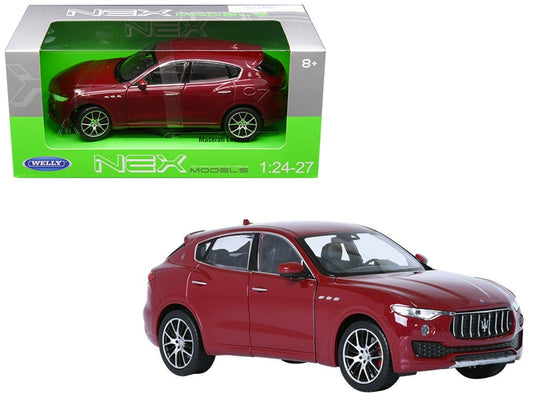 Maserati Levante Red 1/24 - 1/27 Diecast Model Car by Welly - Premium Maserati Models from Welly - Just $65.99! Shop now at Rapidvehicles