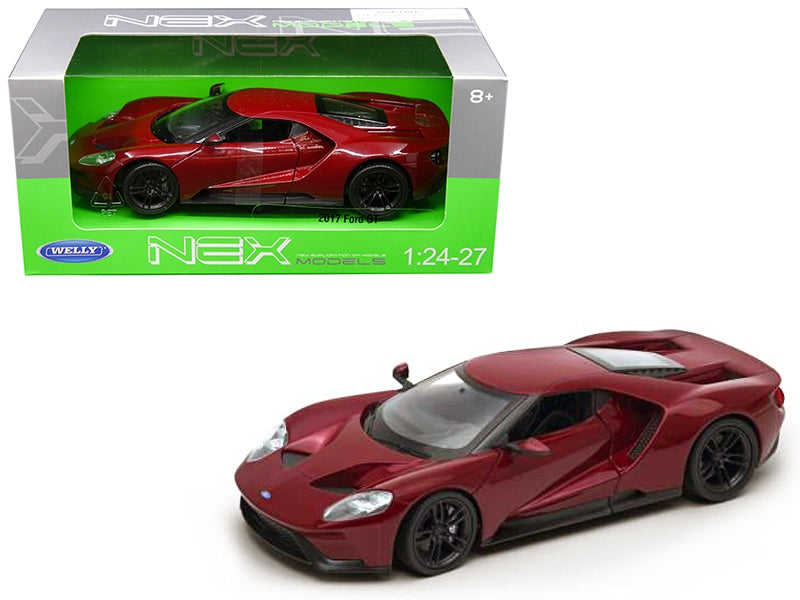 2017 Ford GT Red 1/24 - 1/27 Diecast Model Car by Welly - Premium Ford Models from Welly - Just $58.49! Shop now at Rapidvehicles